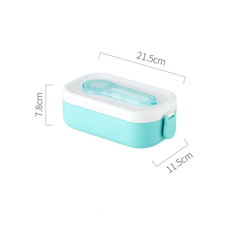 Japanese style portable microwave lunch box with cutlery sealed lunch box bento box - V.I.P Digital Presence