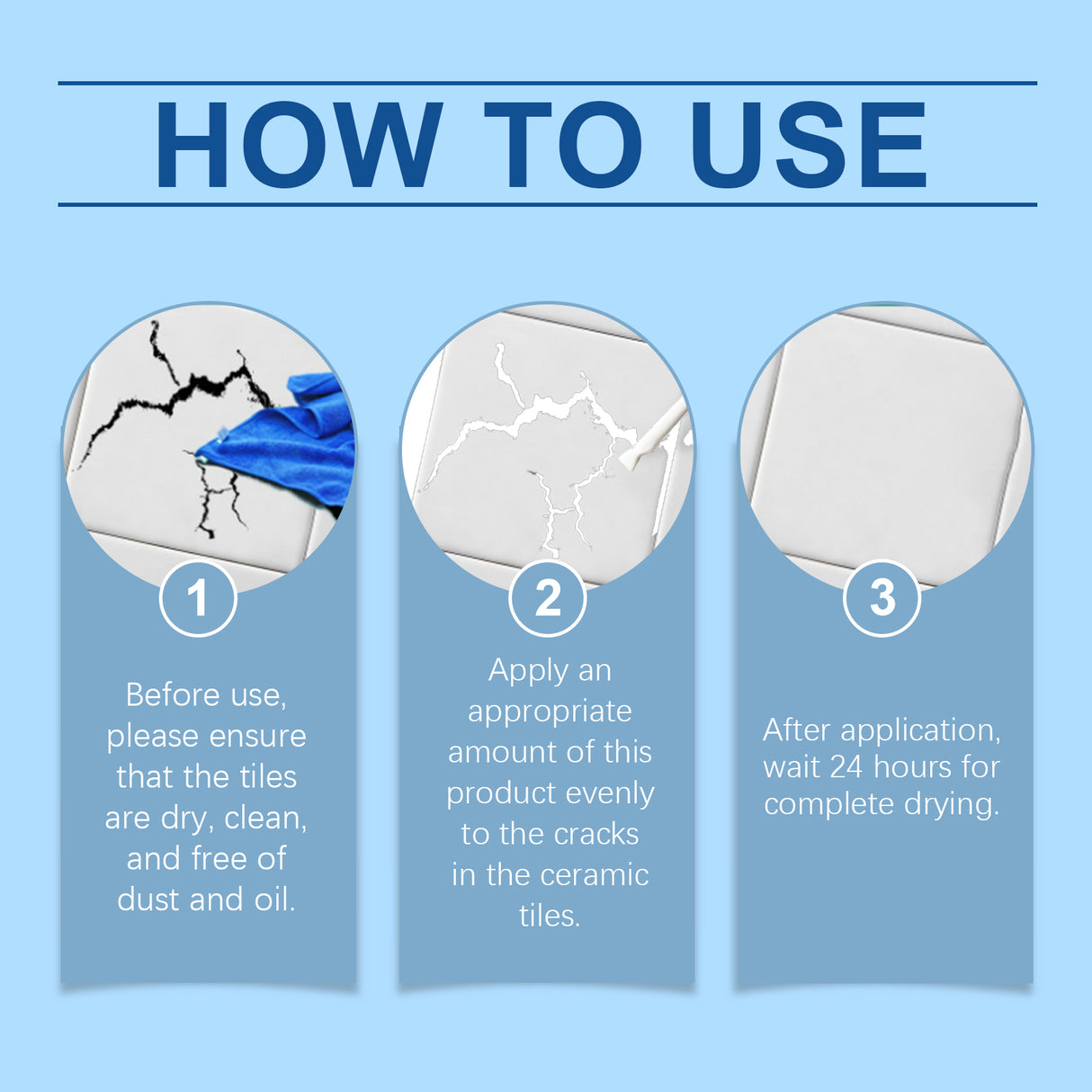 Tile Repair Paint Ceramic Repair Paint For Household Tile Marble Bathtub Wash Basin Toilet - V.I.P Digital Presence