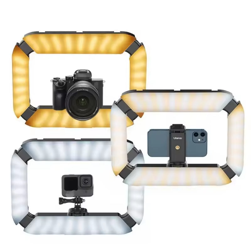 Ulanzi U200 Camera Ring Light Video Rig Handheld Camera Led Light for Video Recording - V.I.P Digital Presence