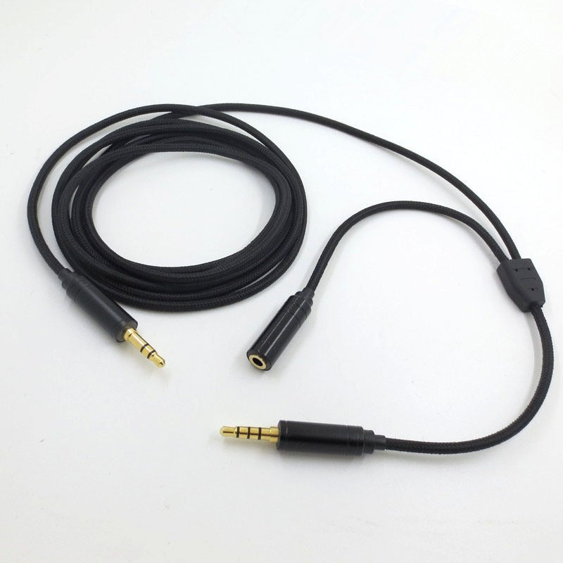 3.5mm voice party live recording audio cable extension cable for PUBG mobile game screen casting computer chat link cable - V.I.P Digital Presence