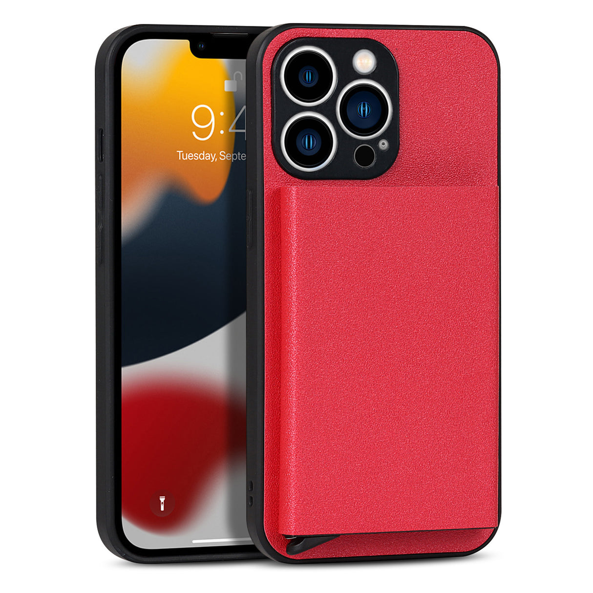 Suitable for iPhone 14 PROMAX plug-in phone case Apple 11 aluminum alloy wallet phone case IP13 protective case - V.I.P Digital Presence