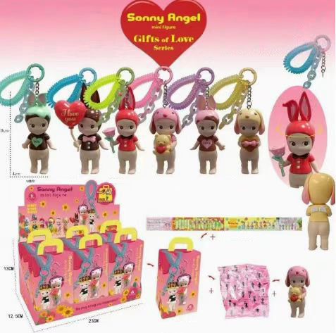 Party Angel Cheek Blind Box Car Ornament Mobile phone Decoration Handmade Anime Doll Finished End Box - V.I.P Digital Presence