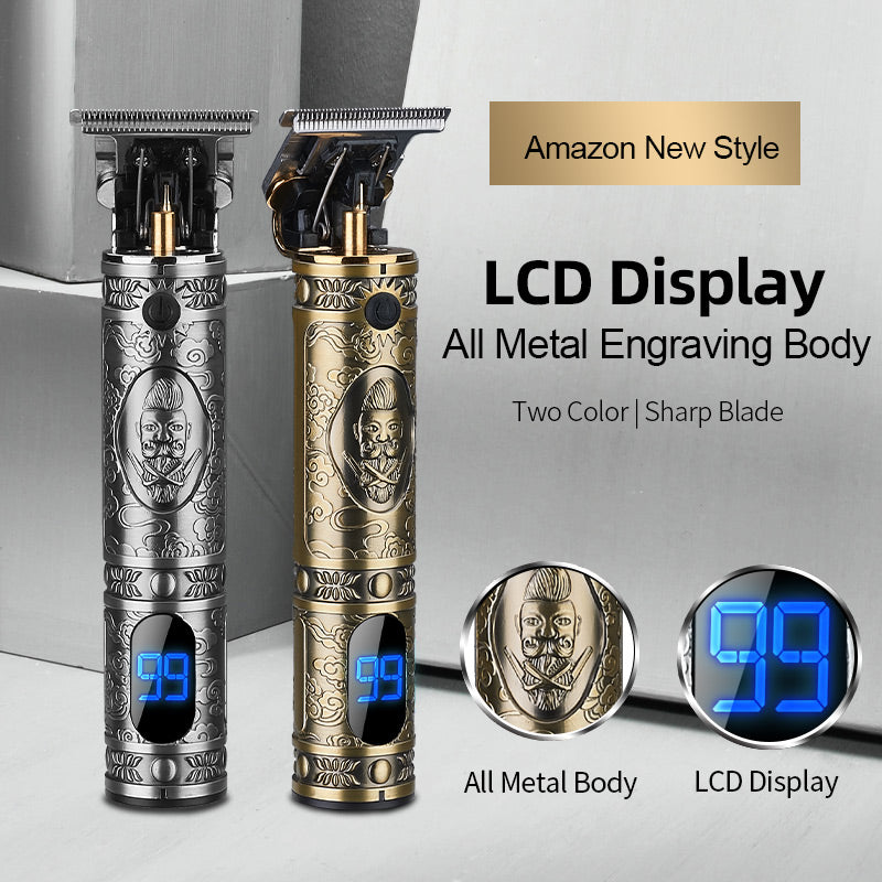 Oil Head Hair Clippers Hair Clippers Electric Hair Clippers Shave t9 Engraving Electric Hair Clippers - V.I.P Digital Presence