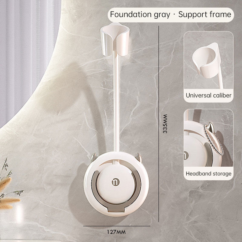 Lazy hair dryer bracket free hand free hands free bathroom wall hanging free drilling hair dryer rack - V.I.P Digital Presence