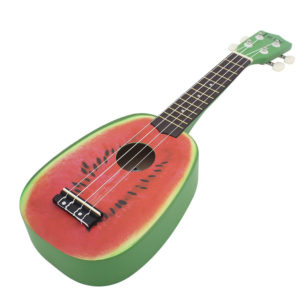 IRIN 21 inch 4 String Hawaii Basswood Ukulele Watermelon Design Musical Instrument - V.I.P Digital Presence