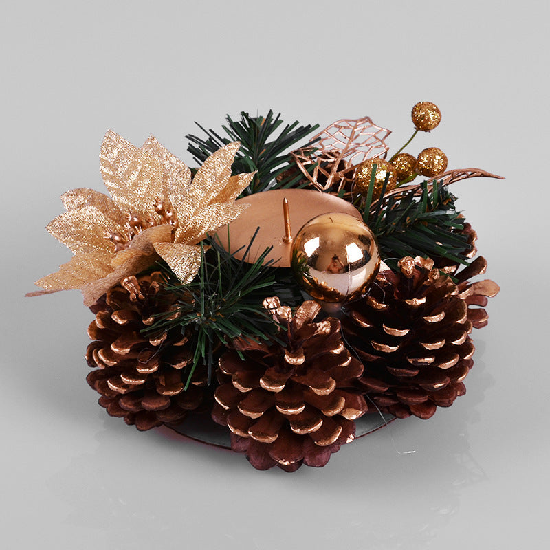 Birthday pine, fruit pine, needle branches, candle holders, flower garlands, home window decorations, handmade candle holders - V.I.P Digital Presence