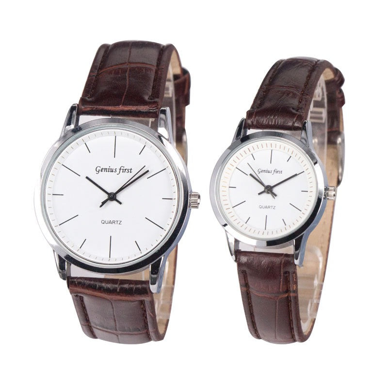 Couple Watch Fashion Belt Student Watch Business Men's Watch Quartz Watch Women Watches - V.I.P Digital Presence