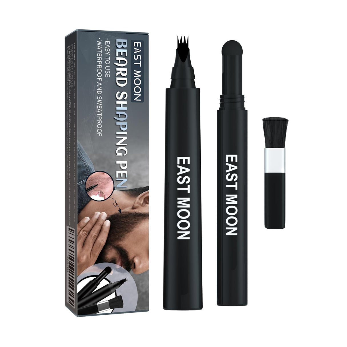 Beard Filler Pen Set, 3-in-1 Brush Beard Filler Men's beard care filler - V.I.P Digital Presence