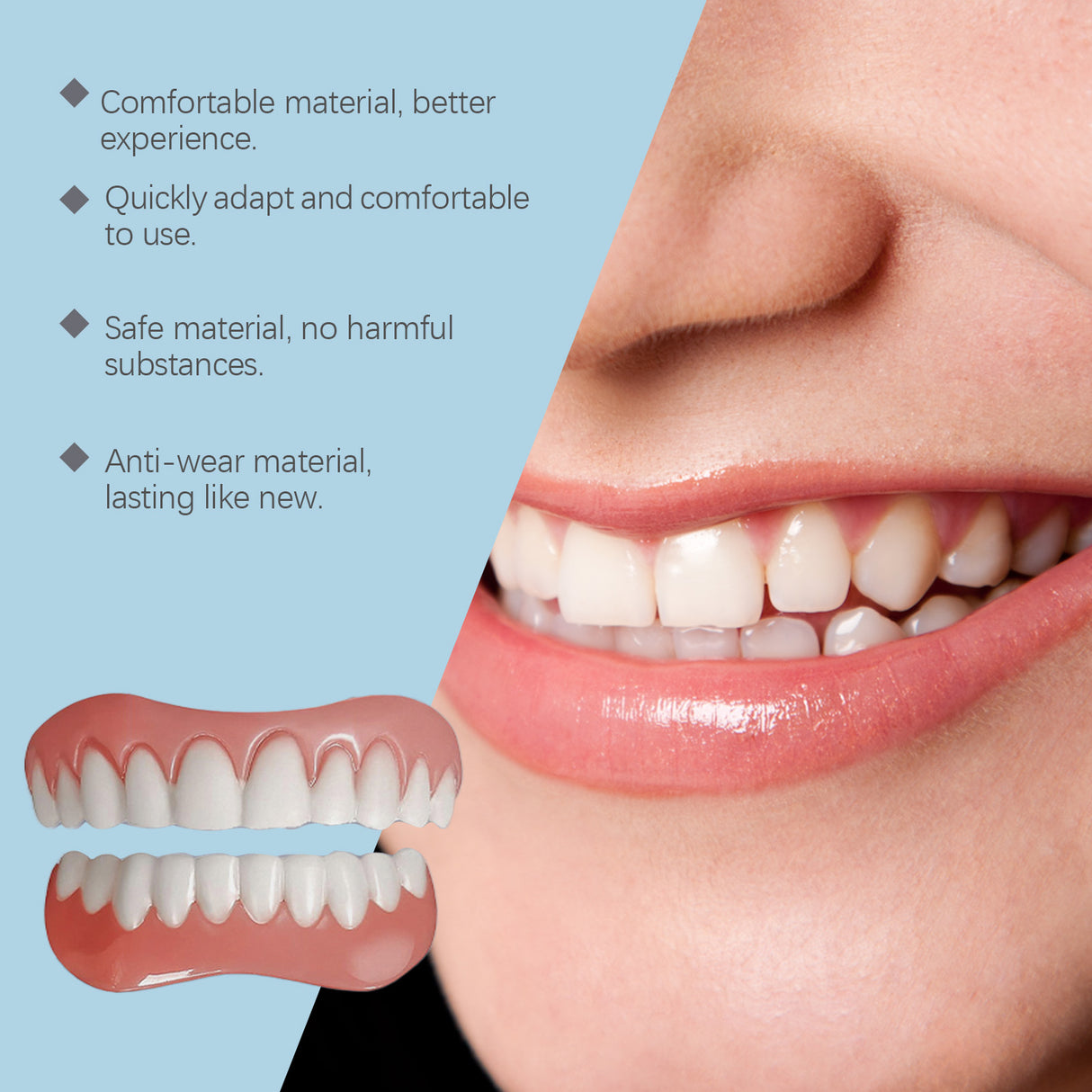 Denture Retouching Kit For Improved Comfort Denture Crevices Beauty Kit - V.I.P Digital Presence