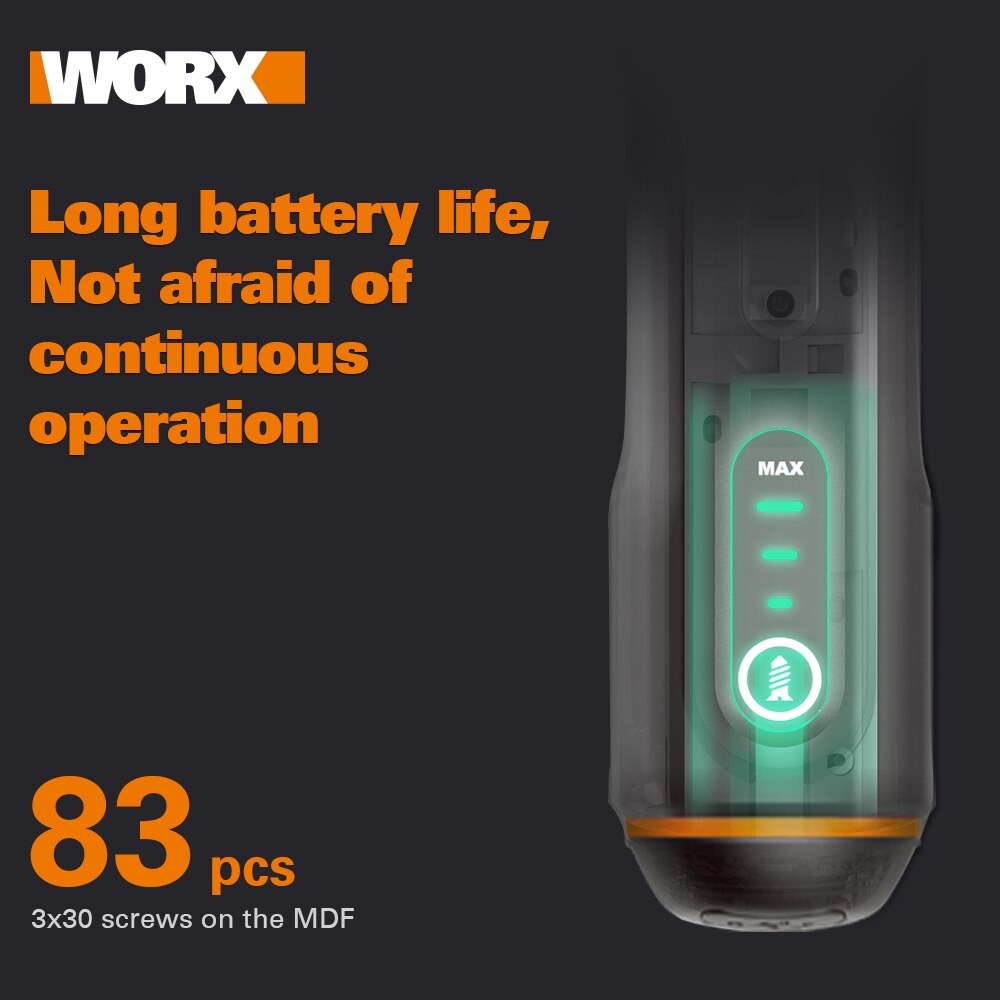Worx 4V Mini Electrical Screwdriver Set WX240 Smart Cordless Electric Screwdrivers USB Rechargeable Handle with 26 Bit Set Drill - V.I.P Digital Presence