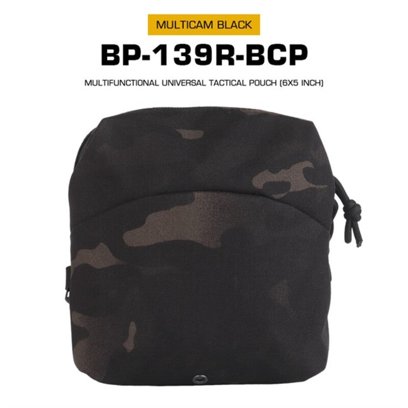 Tactical 6x5in GP MOLLE pouch for mags, fits FCPC or Utility GP Backpack. - V.I.P Digital Presence