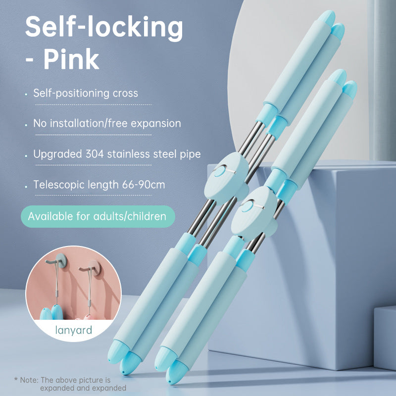 Adjustable open back shoulder stick correct hunchback correction cross yoga stick for corrective posture - V.I.P Digital Presence