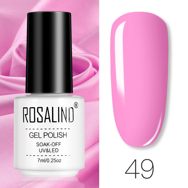 ROSALIND Gel Polish Set Manicure for Nails Semi Permanent Vernis top coat UV LED Gel Varnish Soak Off Nail Art Gel Nail Polish - V.I.P Digital Presence
