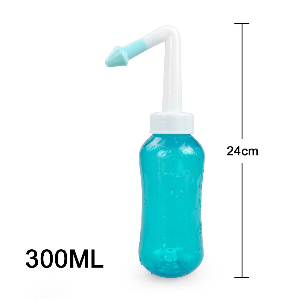 ELERA 300ml Double Nozzles Nasal Irrigator Wash Nasal Irrigation Pot Cleaner Bottle - V.I.P Digital Presence