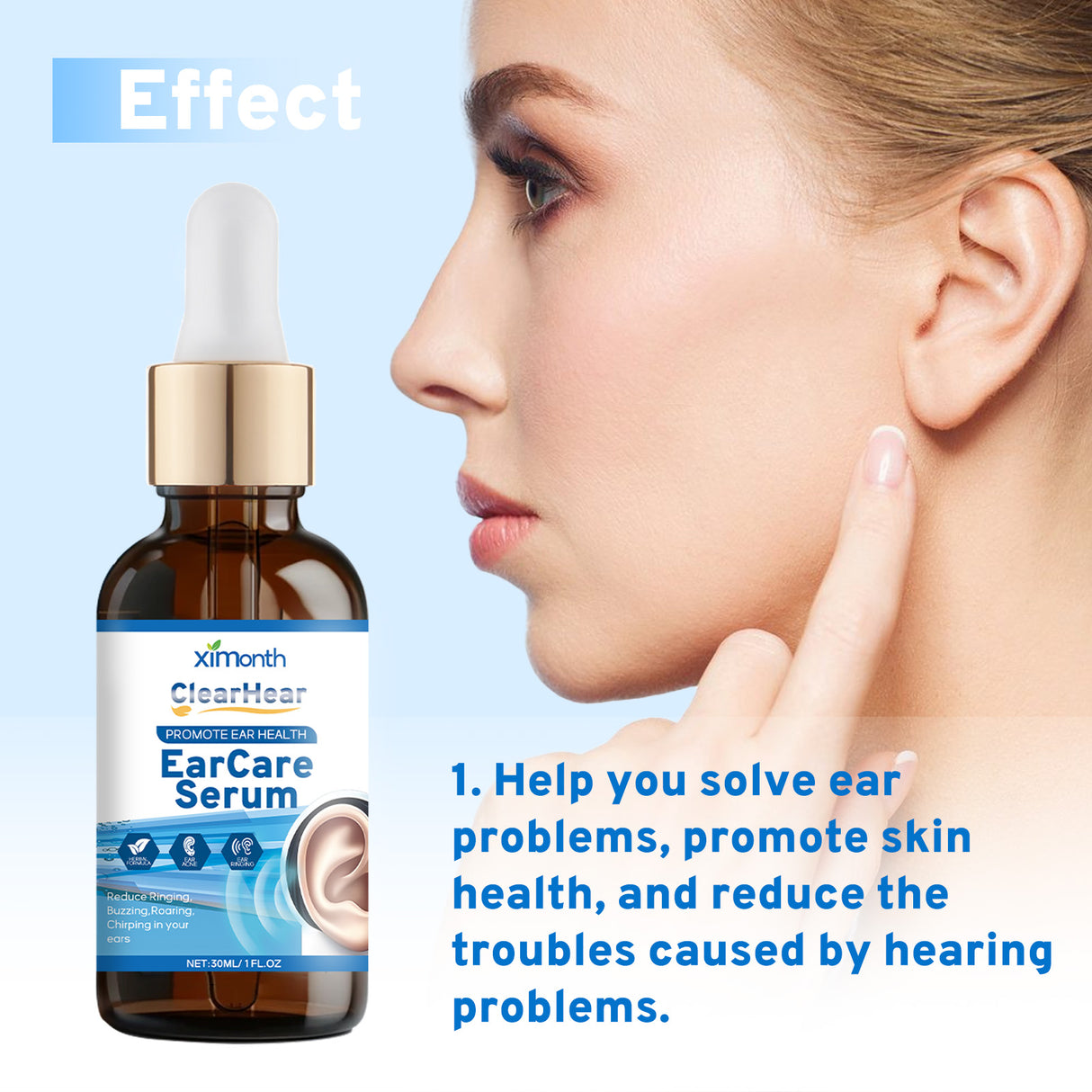 Tinnitus Care Solution For Relief Of Tinnitus, Back And Ear Discomfort Body Care Cleansing Ear Care Solution - V.I.P Digital Presence