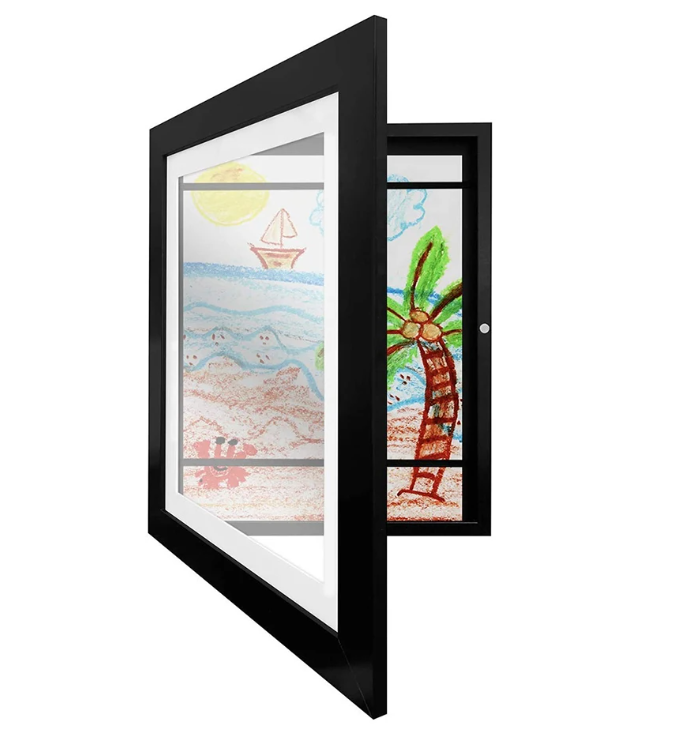Children Art Frames Magnetic Front Open Changeable Kids Frametory for Photo Drawing Paintings Pictures Display - V.I.P Digital Presence
