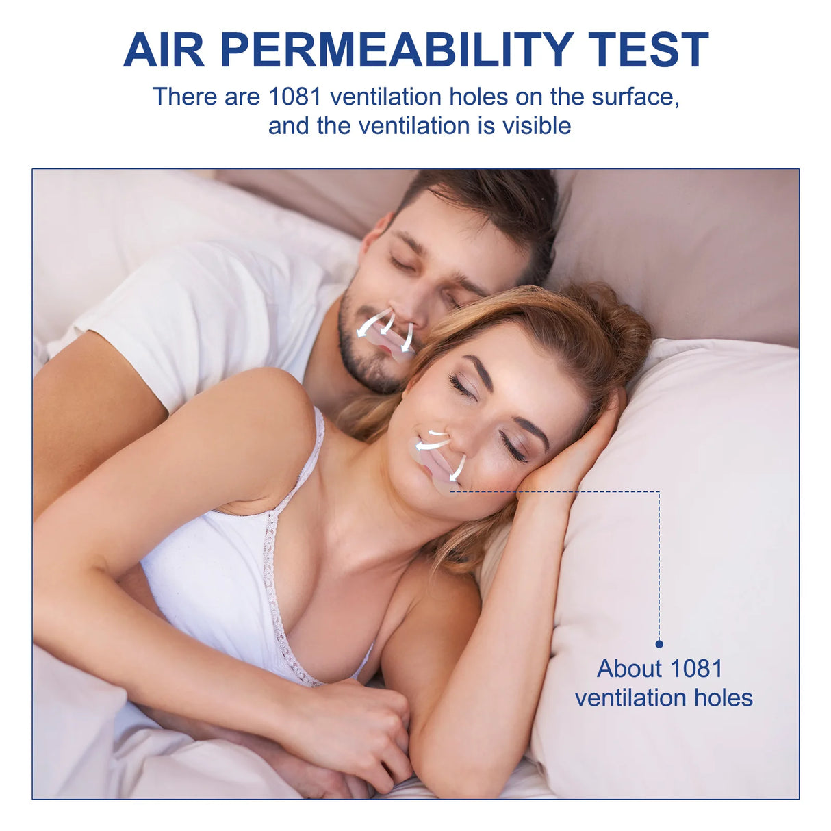 ELAIMEI Anti Snoring Sleep Strips Disposable Gentle Mouth Tape for Better Nose Breathing Reduce Mouth Dryness Sore Throat - V.I.P Digital Presence