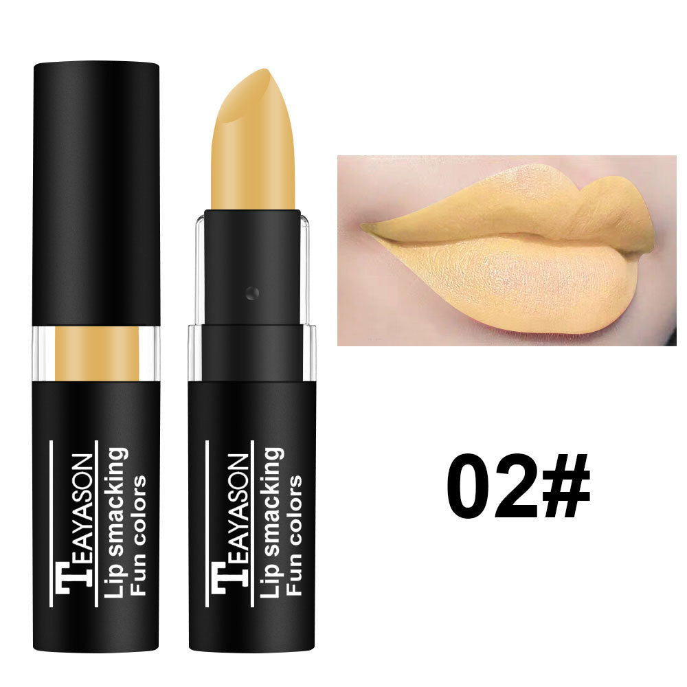 Lipstick White Nude Vampire Olive Green Black Purple Halloween Creative Makeup Retro - V.I.P Digital Presence