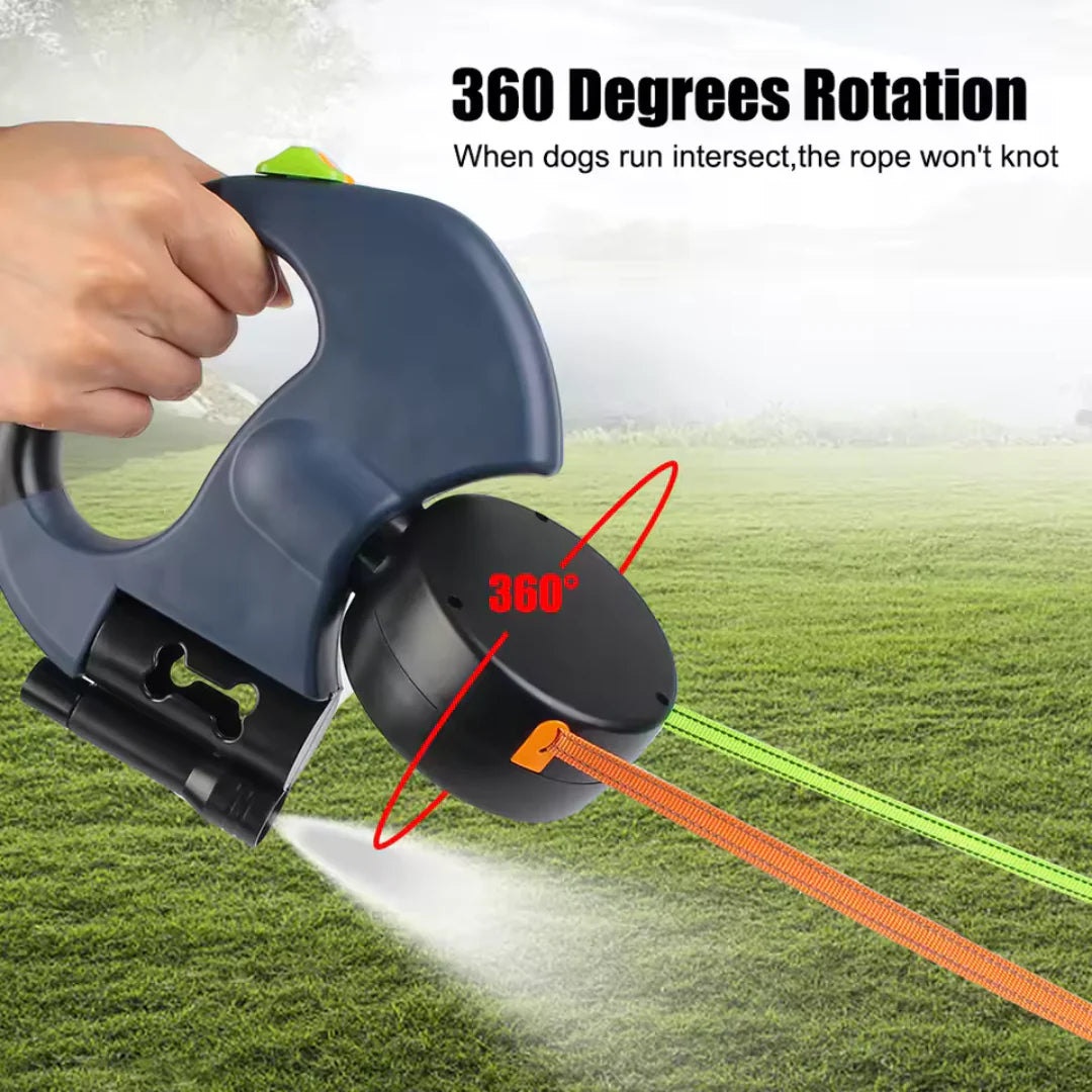 Extendable Dual Leash - V.I.P Digital Presence