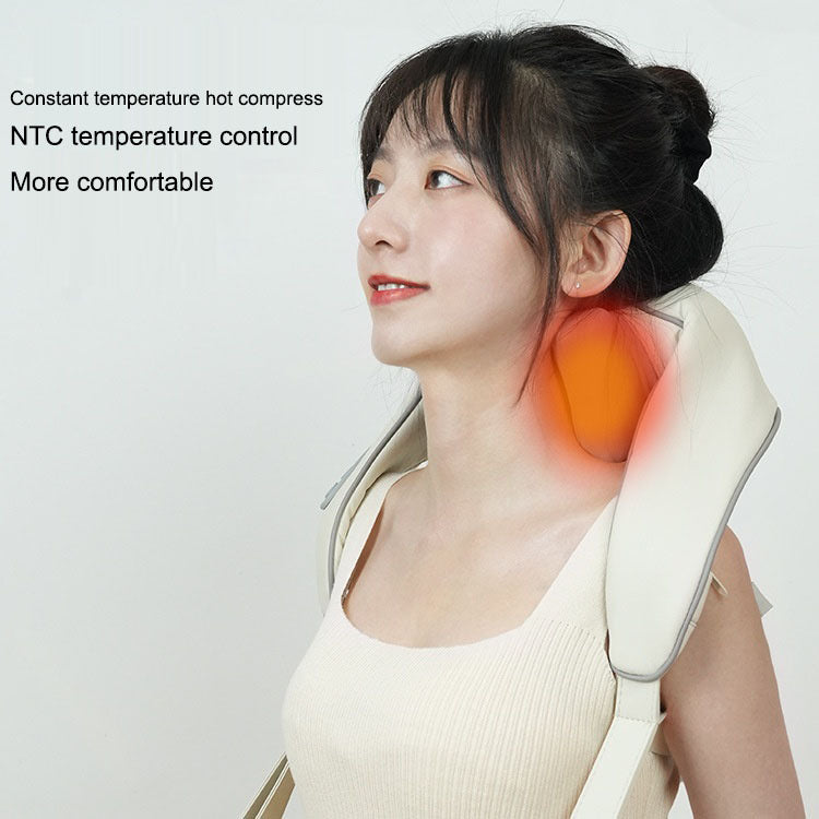 Shoulder and neck massage apparatus trapezius massager neck shoulder and neck neck protector hot compress knead shoulder and neck massage shawl - V.I.P Digital Presence