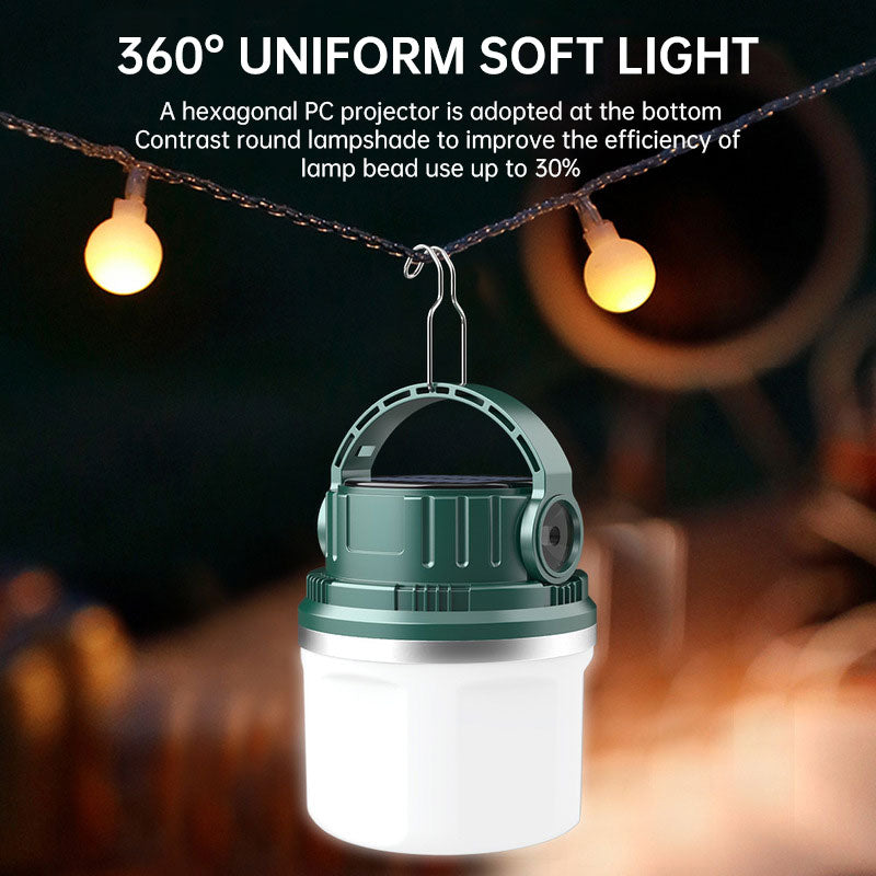 Outdoor Camping Light Solar Charging Camping Light LED Bulb Household Emergency Light - V.I.P Digital Presence