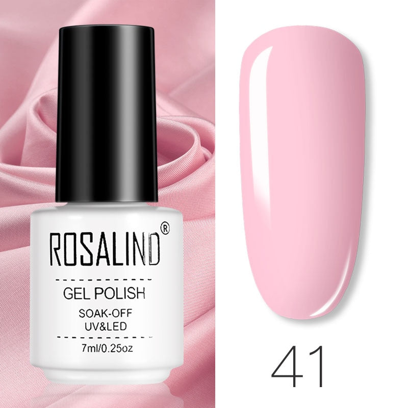 ROSALIND Gel Polish Set Manicure for Nails Semi Permanent Vernis top coat UV LED Gel Varnish Soak Off Nail Art Gel Nail Polish - V.I.P Digital Presence