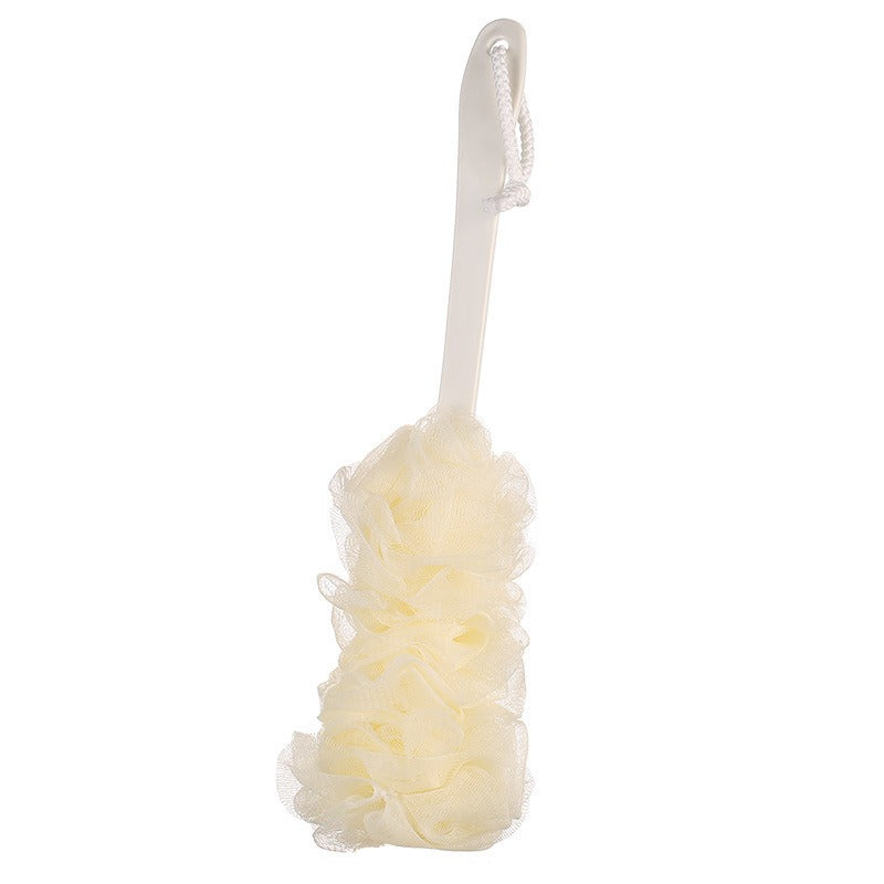 Long handled large bath brush, long handled scrubbing bath tool, flower bath brush, scrubbing bath brush, scrubbing bath ball, s - V.I.P Digital Presence