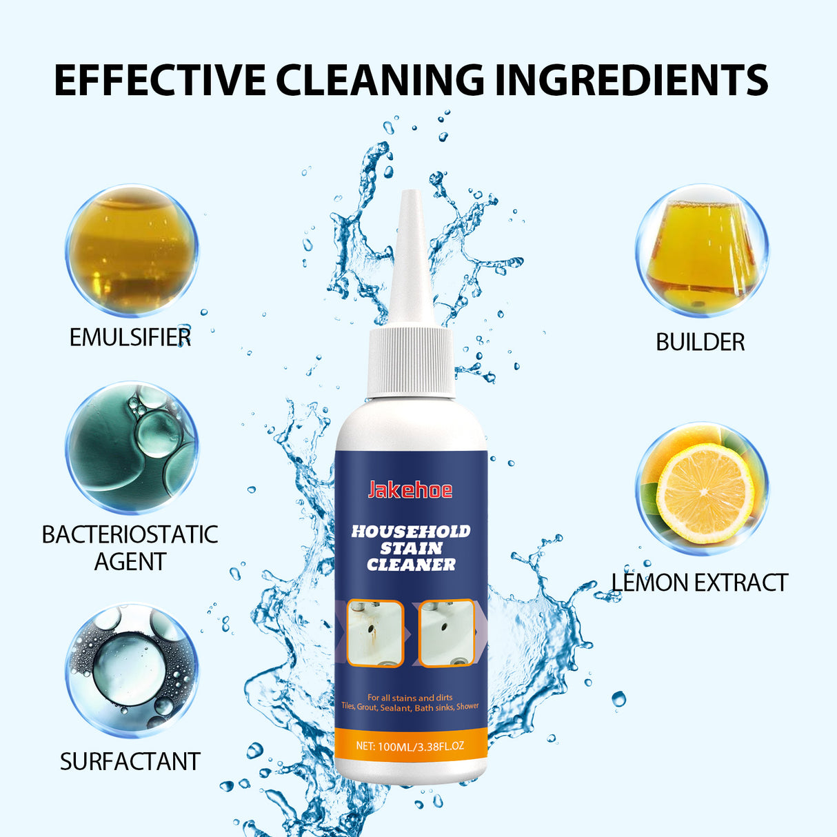 Household Stain Cleaner, Household Door And Window Wall Tile Crevices Mold Decontamination Cleaner - V.I.P Digital Presence
