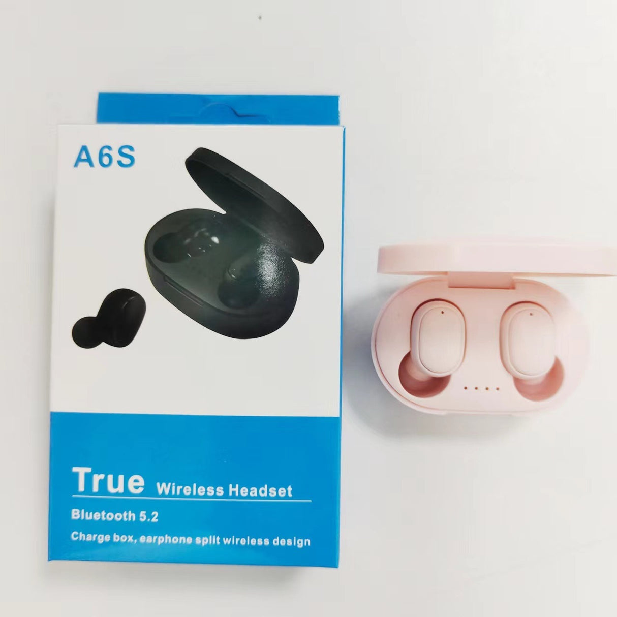 A6S Bluetooth Headset Macaron Bluetooth 5.2 Wireless TWS Earbuds Sports Mini New Headphones - V.I.P Digital Presence