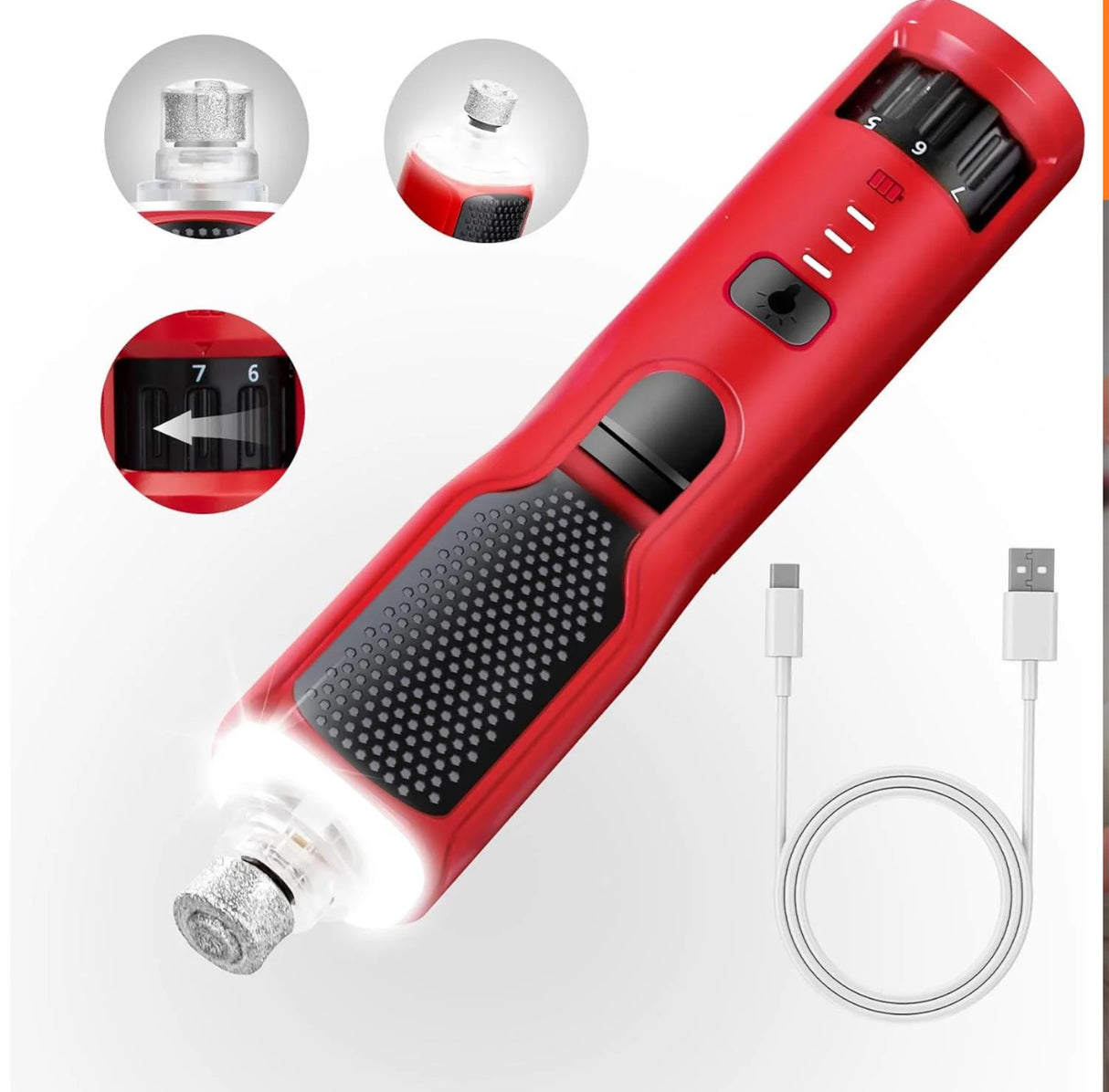 PawGlow Nail Grinder