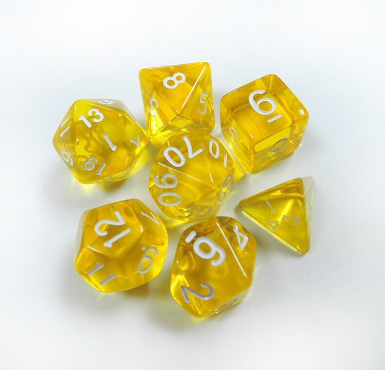 1 set of 7 sided dice - V.I.P Digital Presence