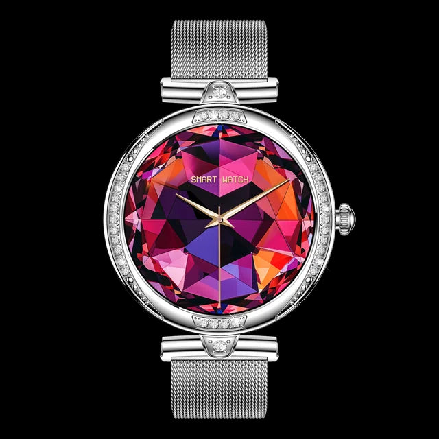 NX17 Pro Smart Watch Fashion Dimanond Ladies Wristwatch Amoled Bluetooth Calling Health Monitoring Women Fitness Smartwatch - V.I.P Digital Presence