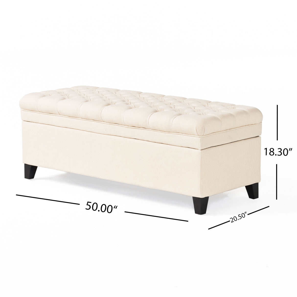 JULIANA STORAGE OTTOMAN - V.I.P Digital Presence