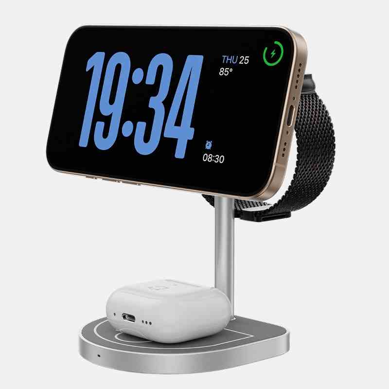 KUXIU X85 3-in-1 Basketball Magnetic Wireless Charger Compatible with Apple Family Bucket, Giving Boyfriend a Good Item - V.I.P Digital Presence