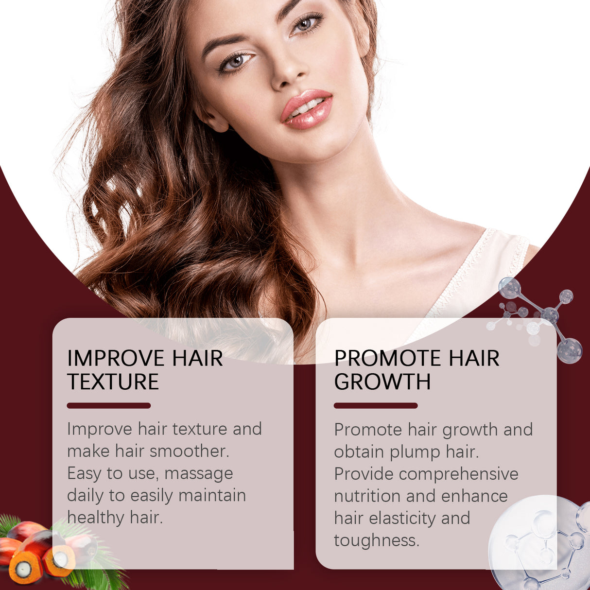 Batana Nourishing Hair Mask, Improve Dry Hair And Frizz Repair Bright And Smooth Hair Mask - V.I.P Digital Presence