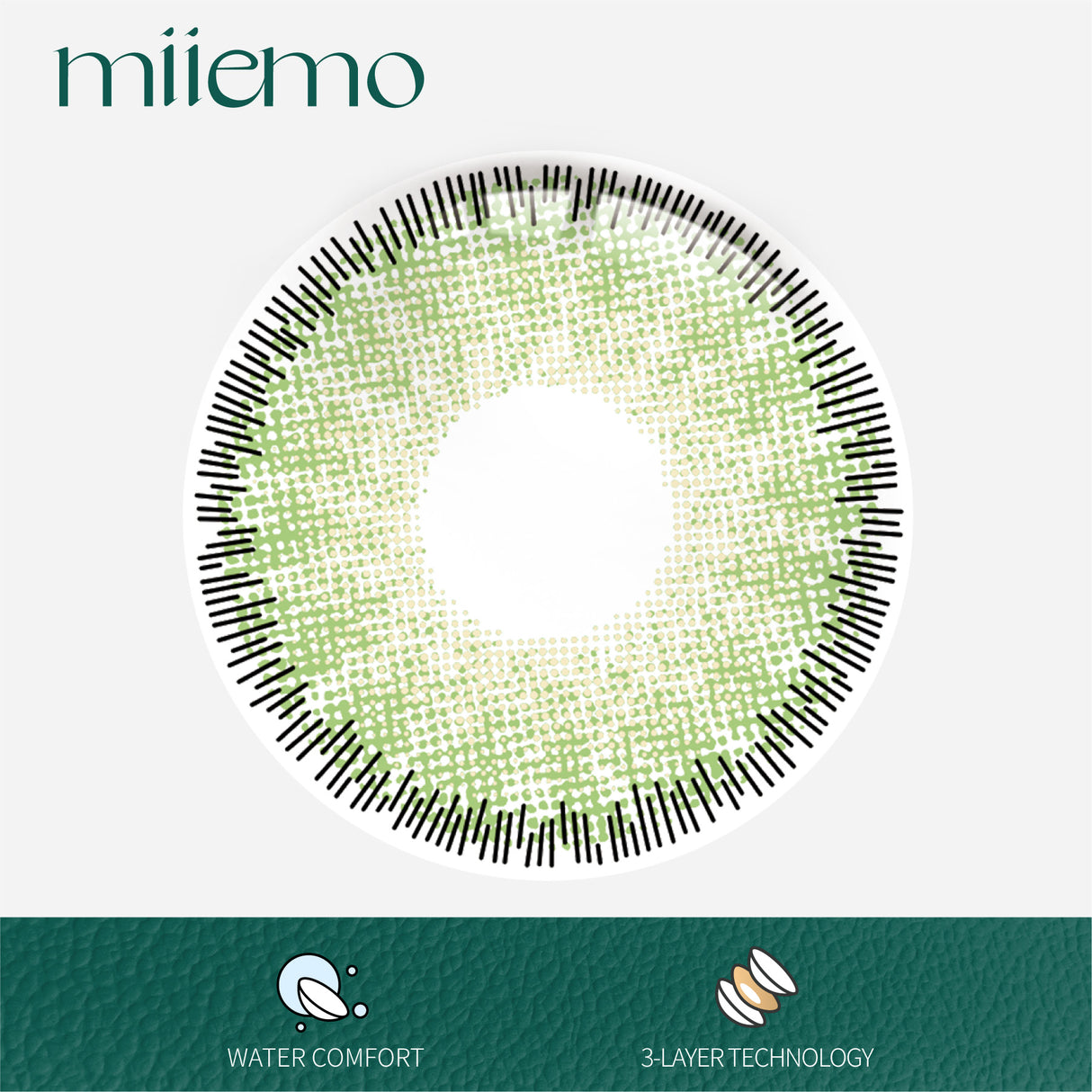 1Pair FDA Certificate Eyes Beautiful Pupil Colorful Girl Cosplay Contact Lenses CLEAN GRAY - V.I.P Digital Presence