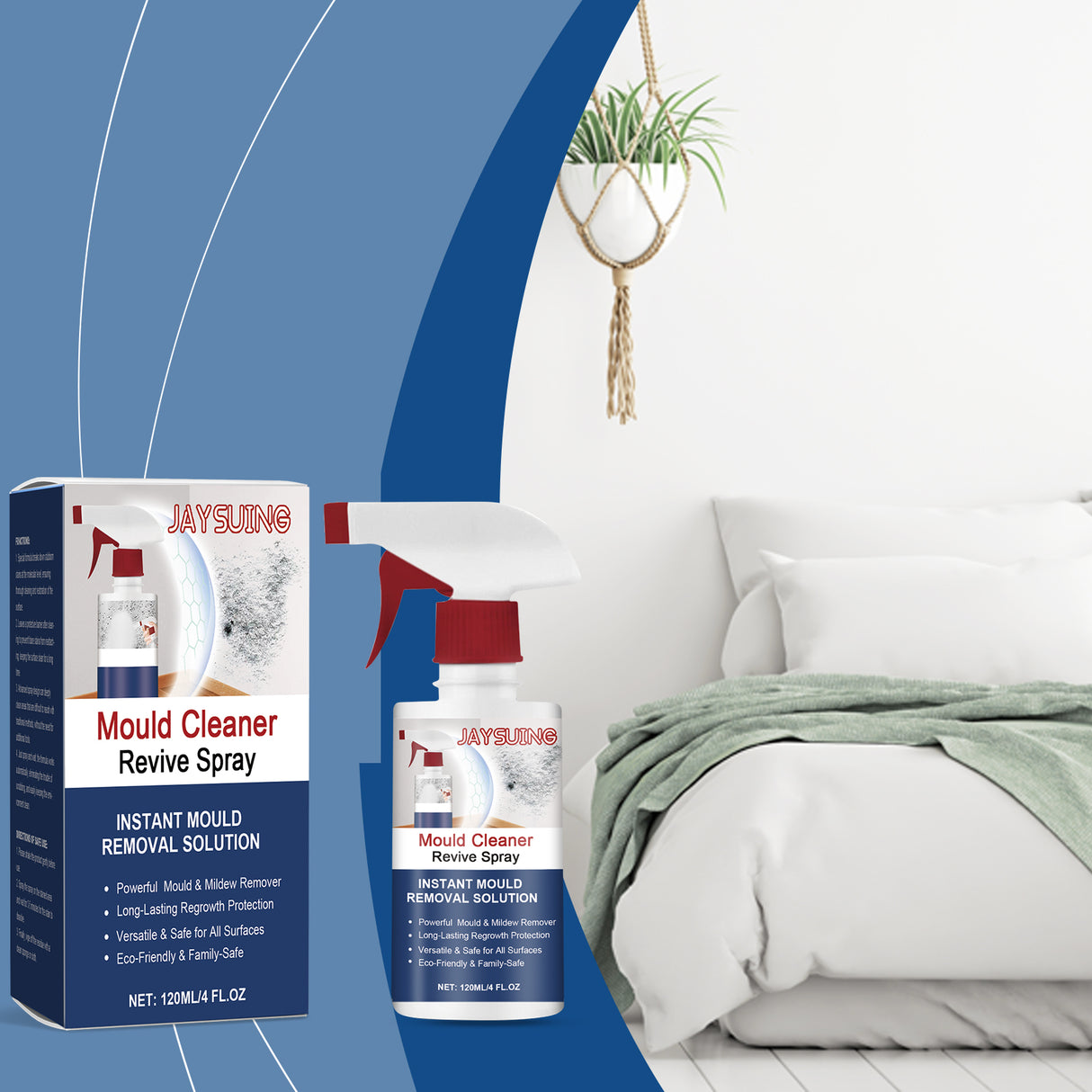 Anti-Mildew Foam Cleaning Spray Room Wall Odor Moisture Mildew Multi-Effect Anti-Mildew Cleaner - V.I.P Digital Presence