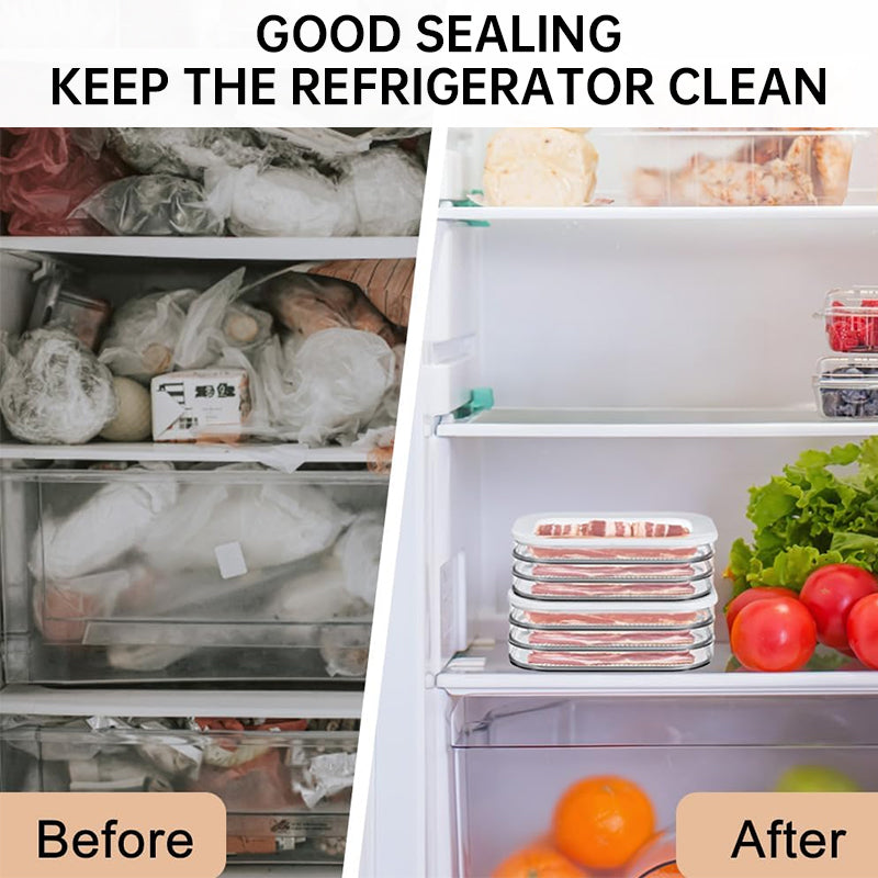 Fridge containers for deli meat and cold cuts, airtight with lids, 18.6oz, 24 pack, BPA-free. - V.I.P Digital Presence