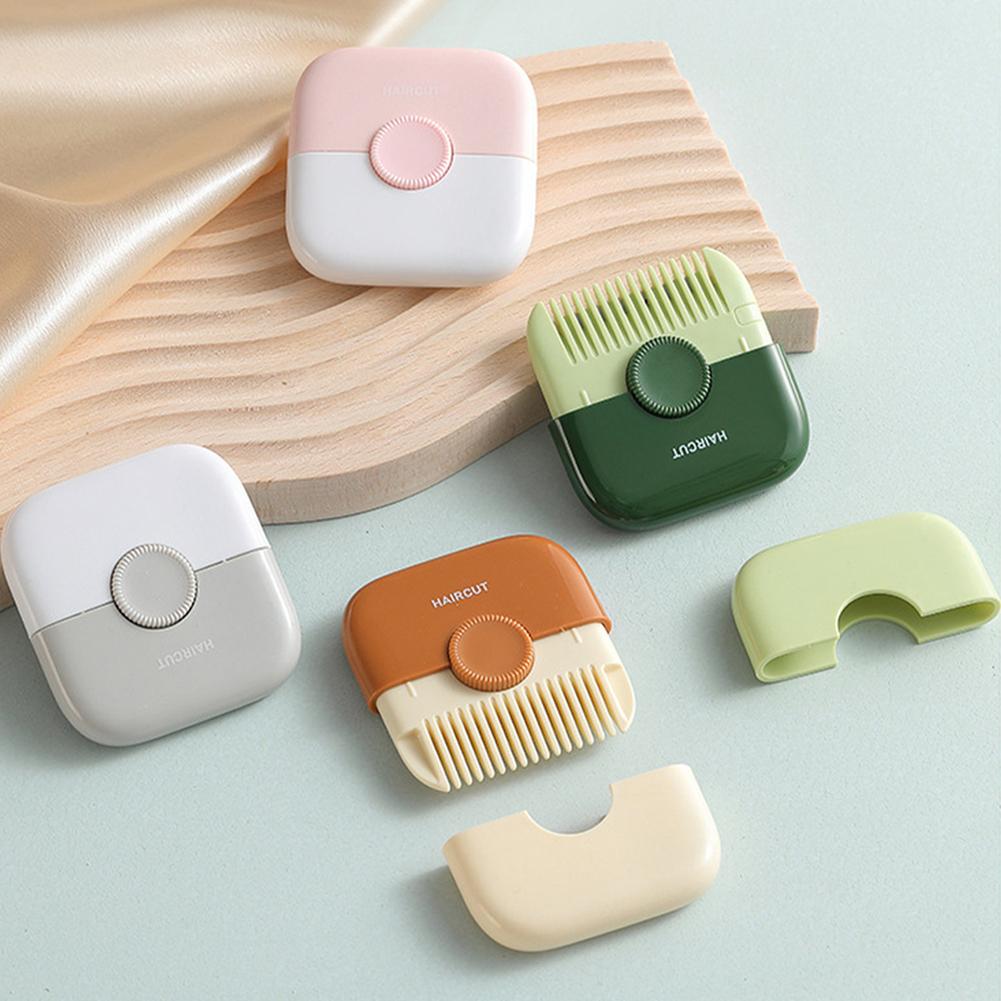 2 In 1 Hair Trimmer Bangs Trimmer Mini Manual Hair Trimmer Comb Hair Razor Comb Cutter Portable Hair Cutting Comb Haircut Tool - V.I.P Digital Presence