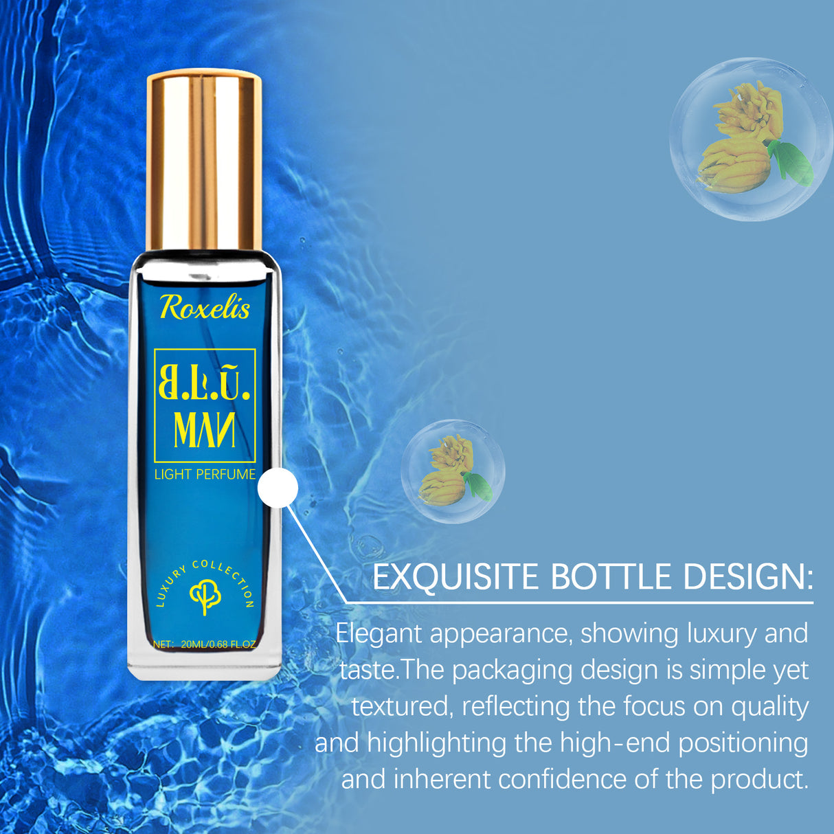 Marine Wood Luxury Eau De Toilette Portable Lasting Fragrance Fresh And Elegant Niche Natural Fragrance - V.I.P Digital Presence