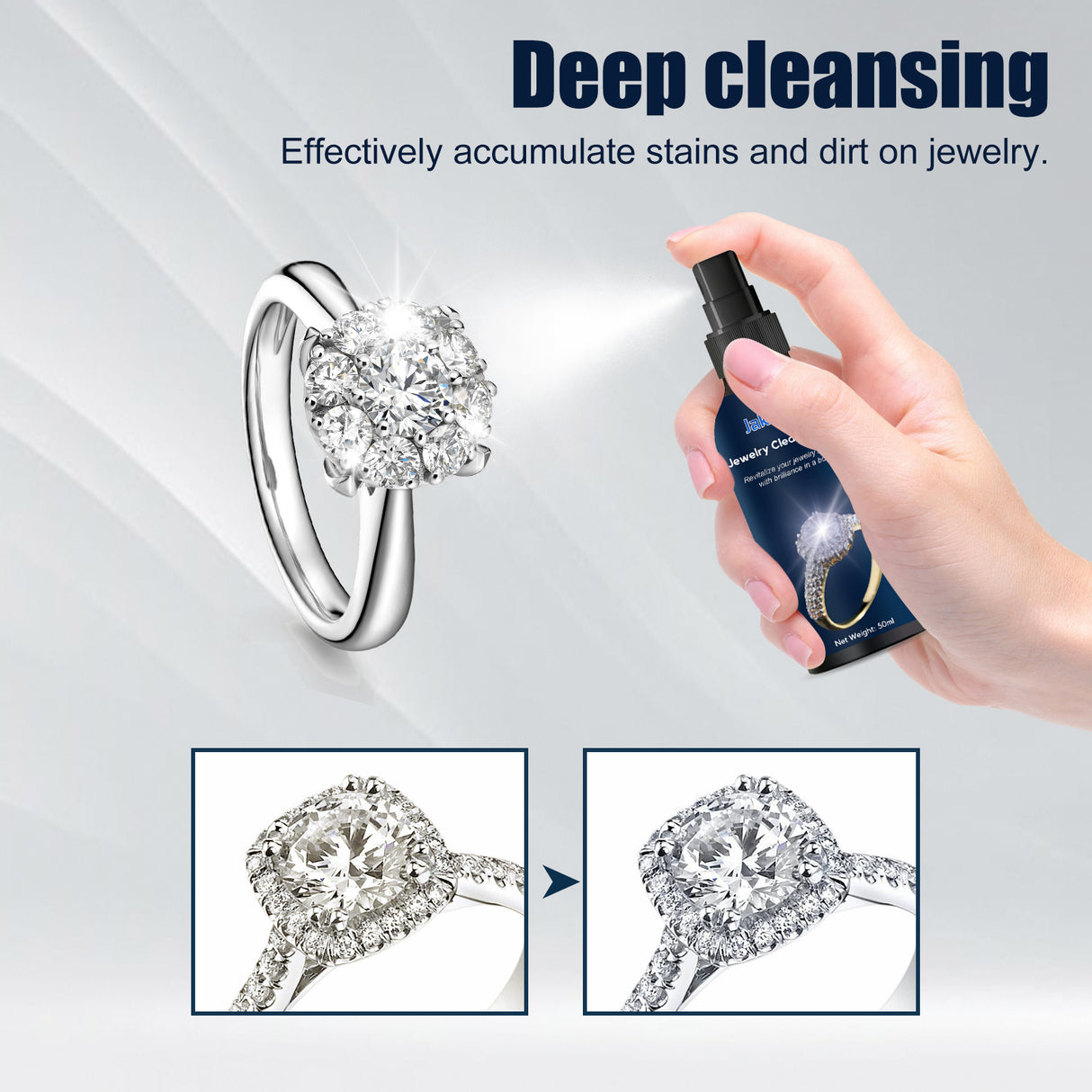 Jewelry Cleaner Necklace Jewelry Gold Jewelry Blackening Stain Antioxidant Maintenance Cleaner - V.I.P Digital Presence
