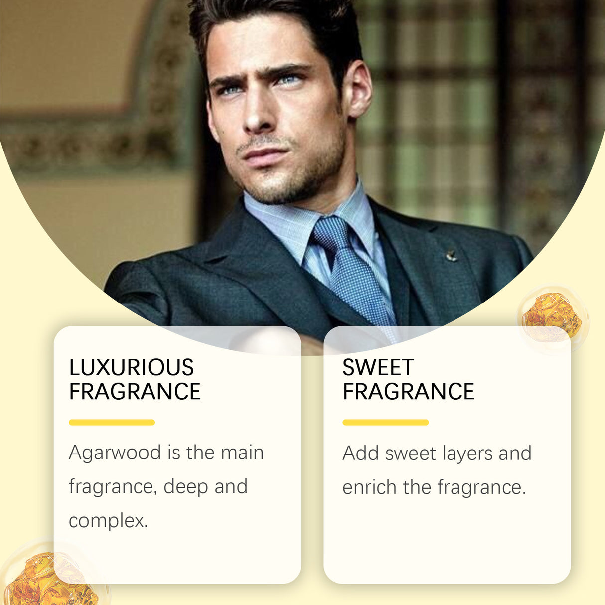 Agarwood Luxury Eau De Toilette Agarwood Lasting Charm Date Fragrance Fragrance Refreshing Perfume Spray - V.I.P Digital Presence