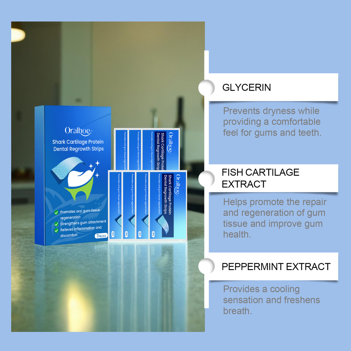 Dental Care And Whitening Strips For Stained Teeth - V.I.P Digital Presence