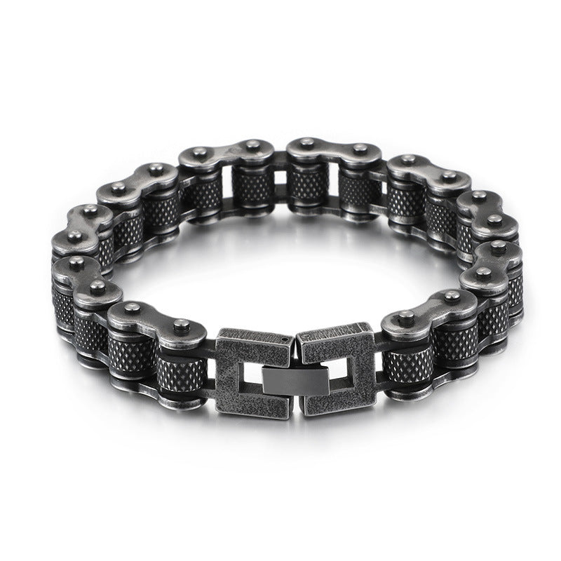 Bicycle Bracelet Titanium Steel Personalized Men's Motorcycle Chain Accessories - V.I.P Digital Presence