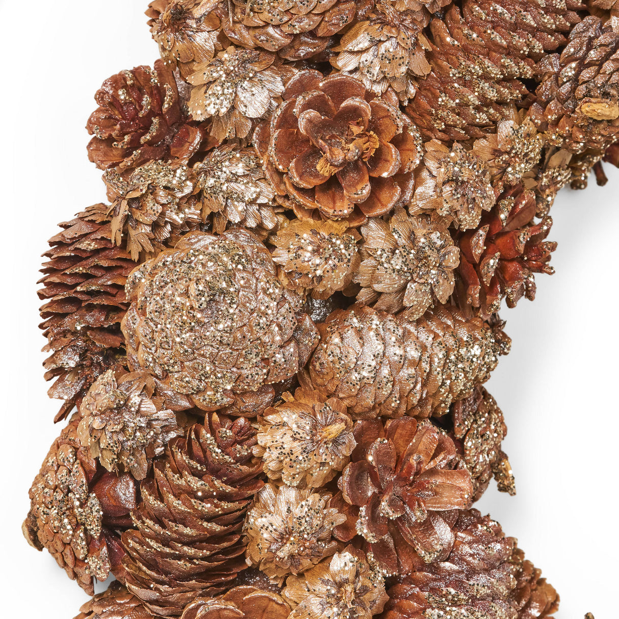 18.5'' PINE CONE WREATH - V.I.P Digital Presence