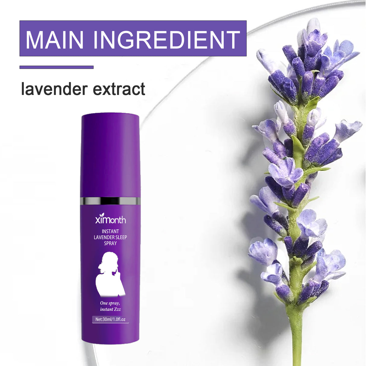 Lavender Sleep Spray, Soothing Body Fatigue Pamper Sleep Relaxing Sleep Spray - V.I.P Digital Presence