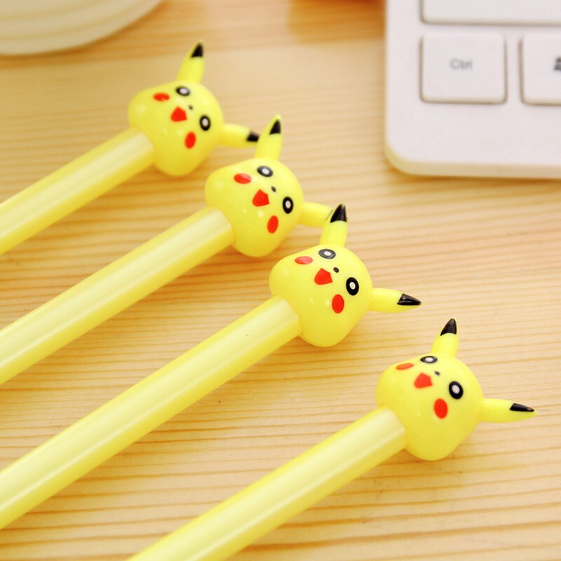 2pc Cartoon Kawaii Cute Plastic Pokemon Gel Pens For Kids Novelty Gift Korean Stationery Office School Supplies - V.I.P Digital Presence
