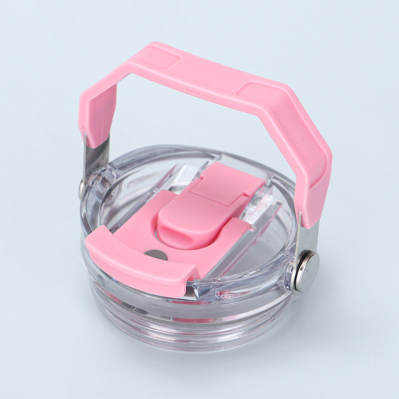 Reusable 30oz Straw Lid - BPA-free, flip cover, dishwasher safe, leak/spill-proof. Stanley tumbler accessory. - V.I.P Digital Presence