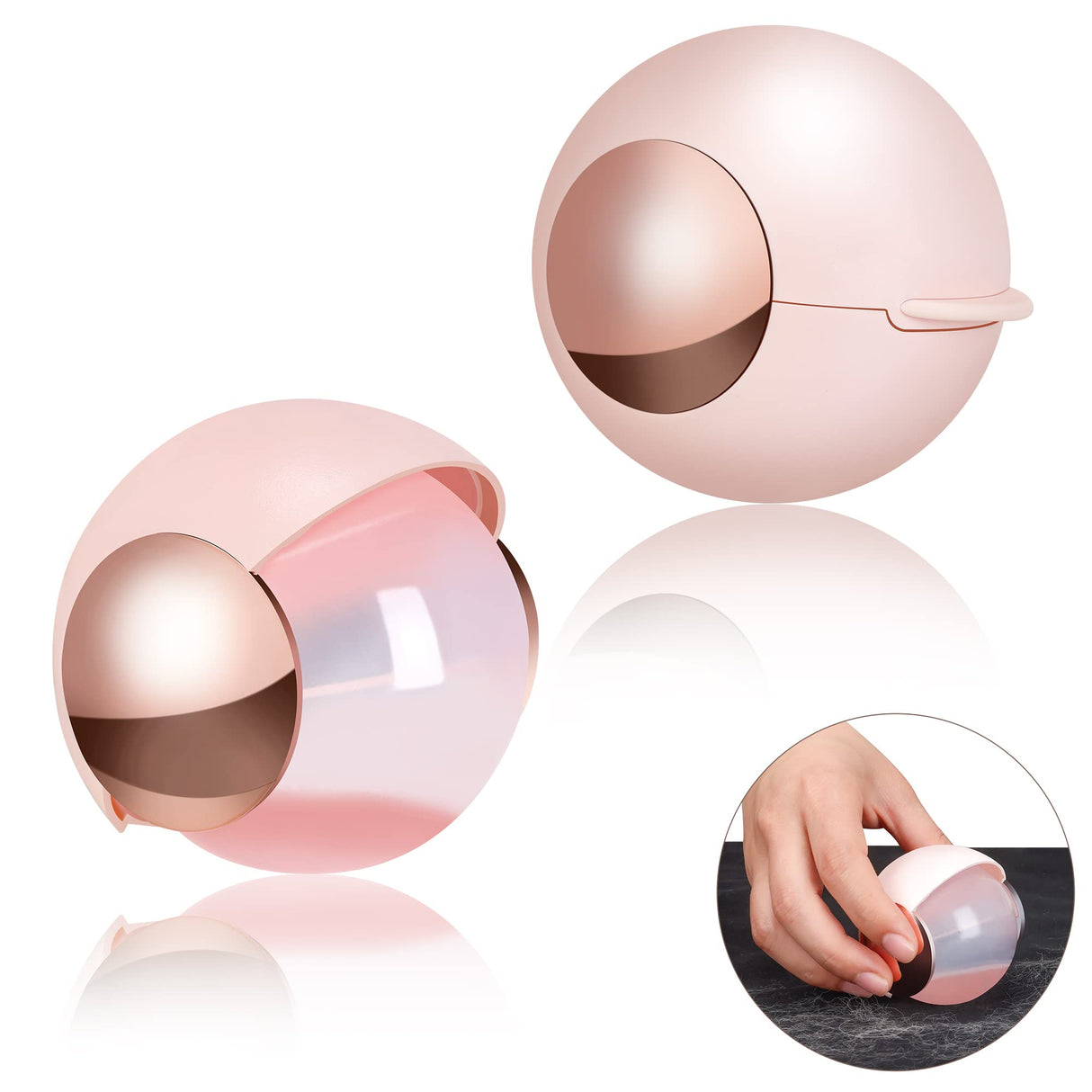 Light luxury and portable clothing hair sticking and brushing machine, washable with cover, business hair remover - V.I.P Digital Presence