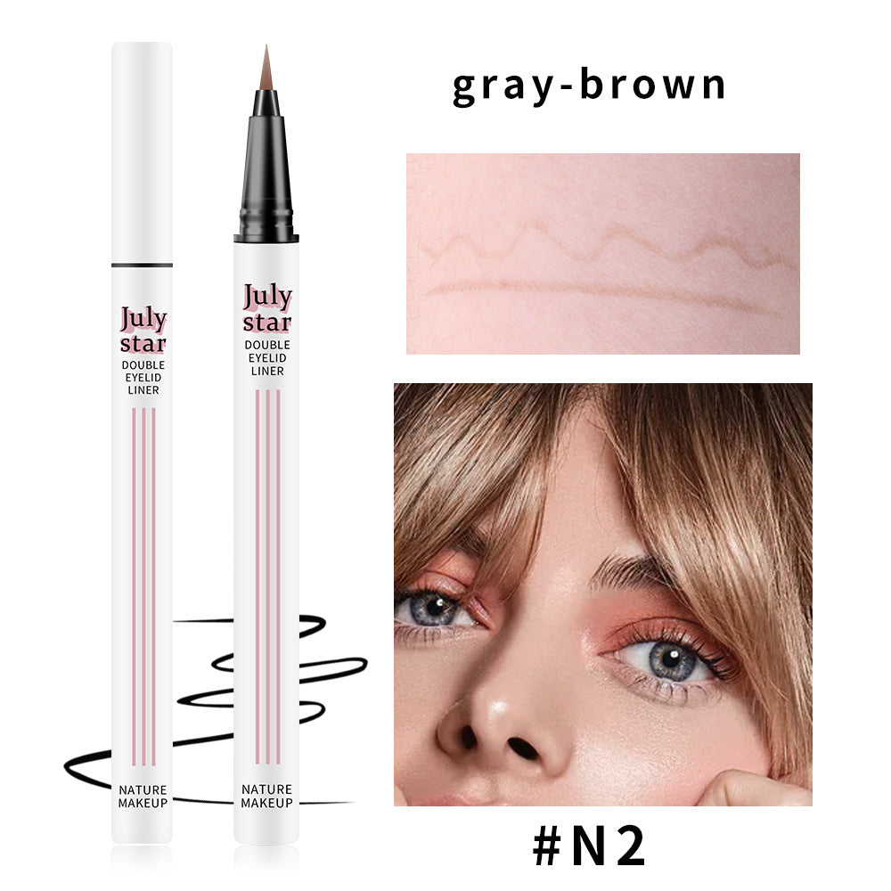 Liquid Sleeper Pen Waterproof Quick Dry Brown Non-Smudge Eyeliner Liquid Pen Eye Makeup Long Lasting Eyeliner - V.I.P Digital Presence